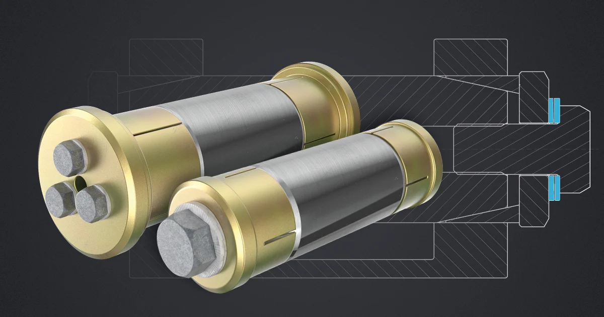 Design drawing of Expander System 1